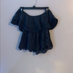 American eagle off shoulder top